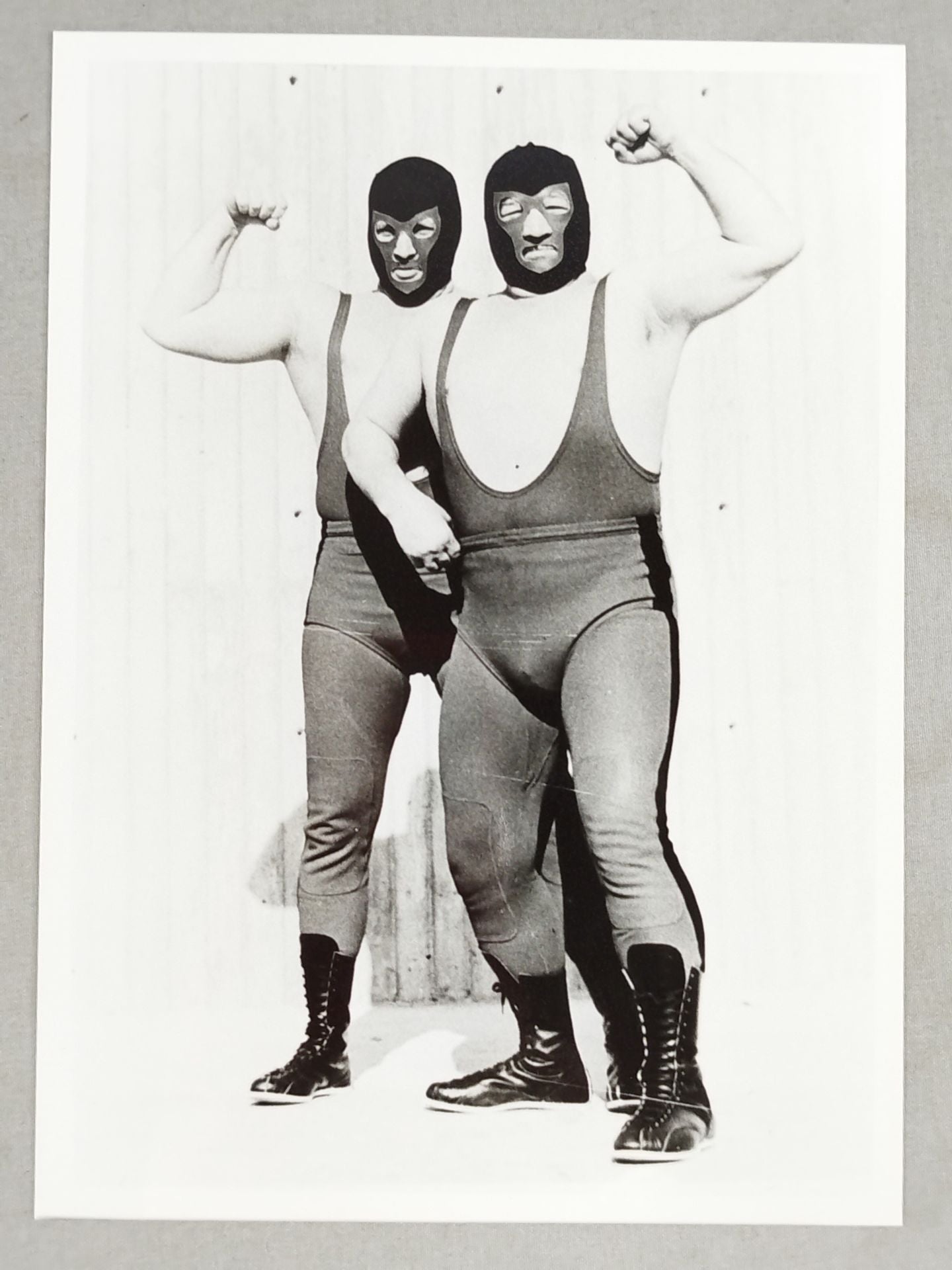 International Pro Wrestling Series Participating Foreign Fighters Black and White photo  Set