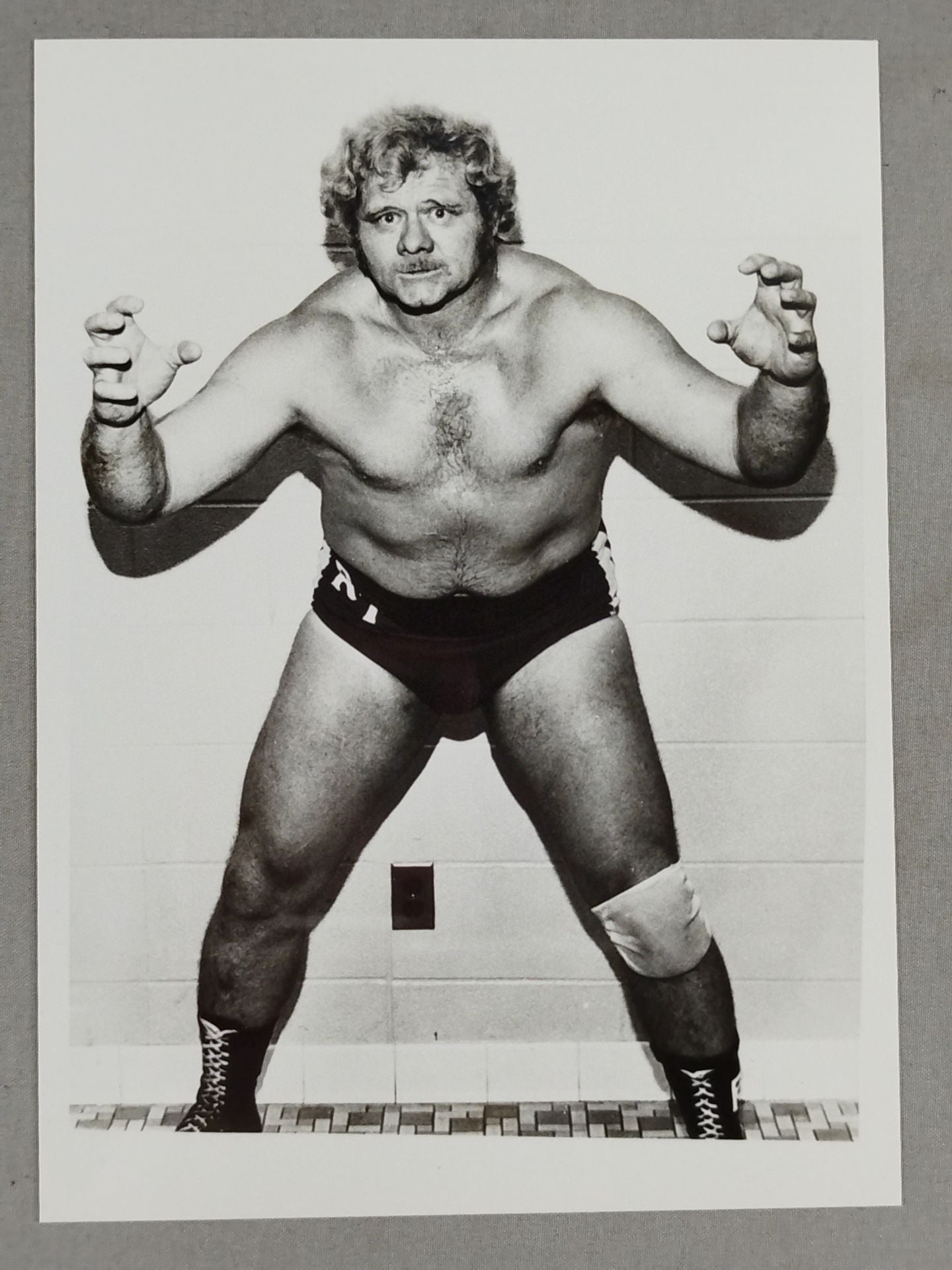 International Pro Wrestling Series Participating Foreign Fighters Black and White photo  Set