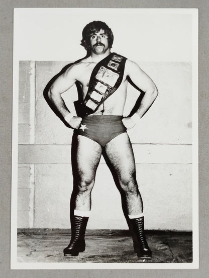 International Pro Wrestling Series Participating Foreign Fighters Black and White photo  Set