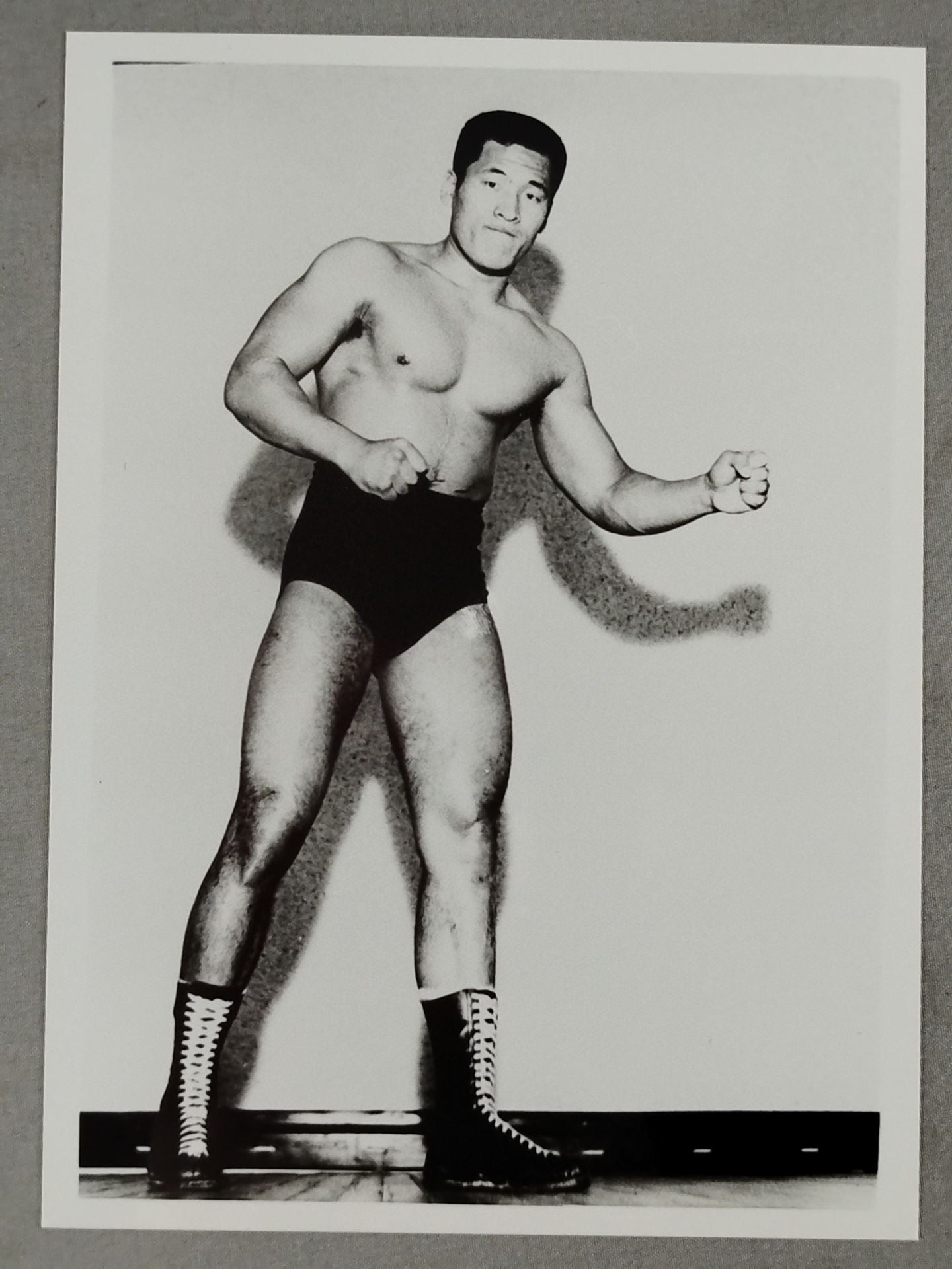 International Pro Wrestling Series Participating Foreign Fighters Black and White photo  Set