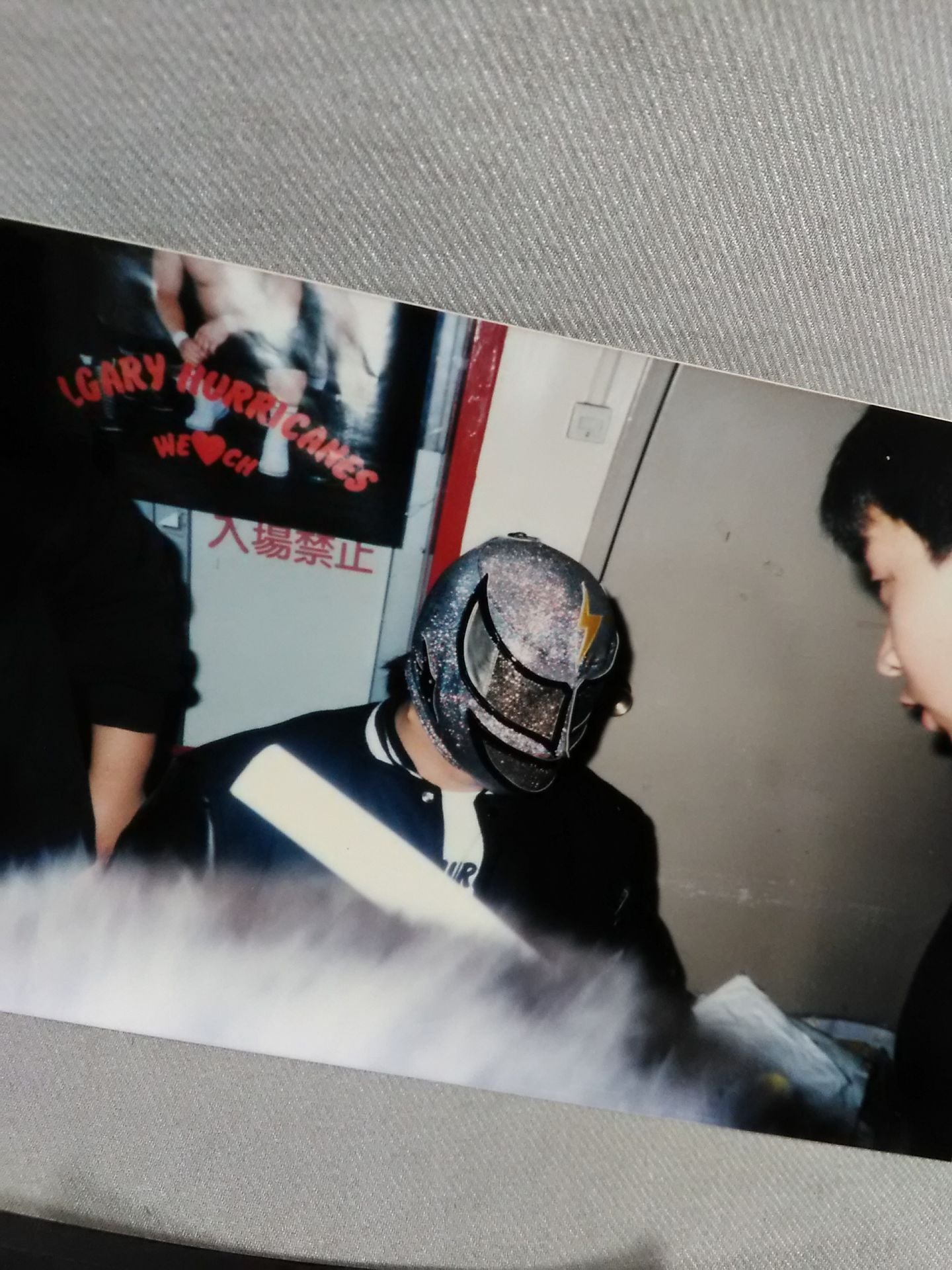 ★復活の魔神風車固め!!★ スーパー・ストロング・マシーン 生写真セット