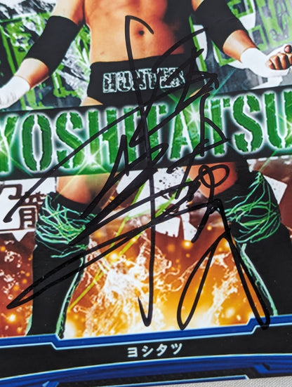 Yoshitatsu hand signed autograph  photo 