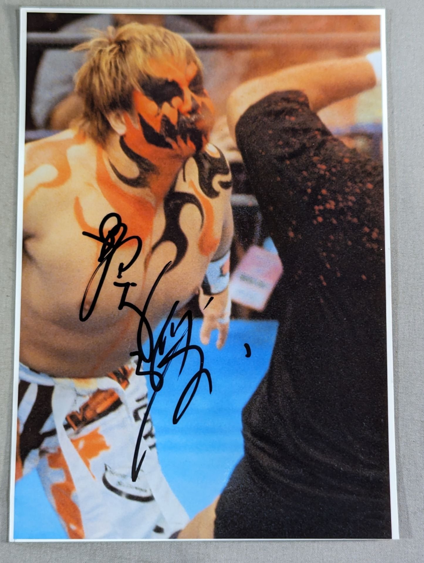 愚零斗孤士 直筆サイン入り 写真(A-1)