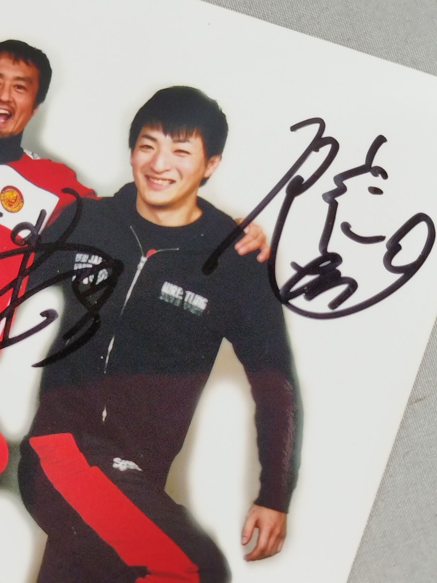 Liger & Taguchi & Narita & Yagi 4 fighters Hand signed autograph  official photo