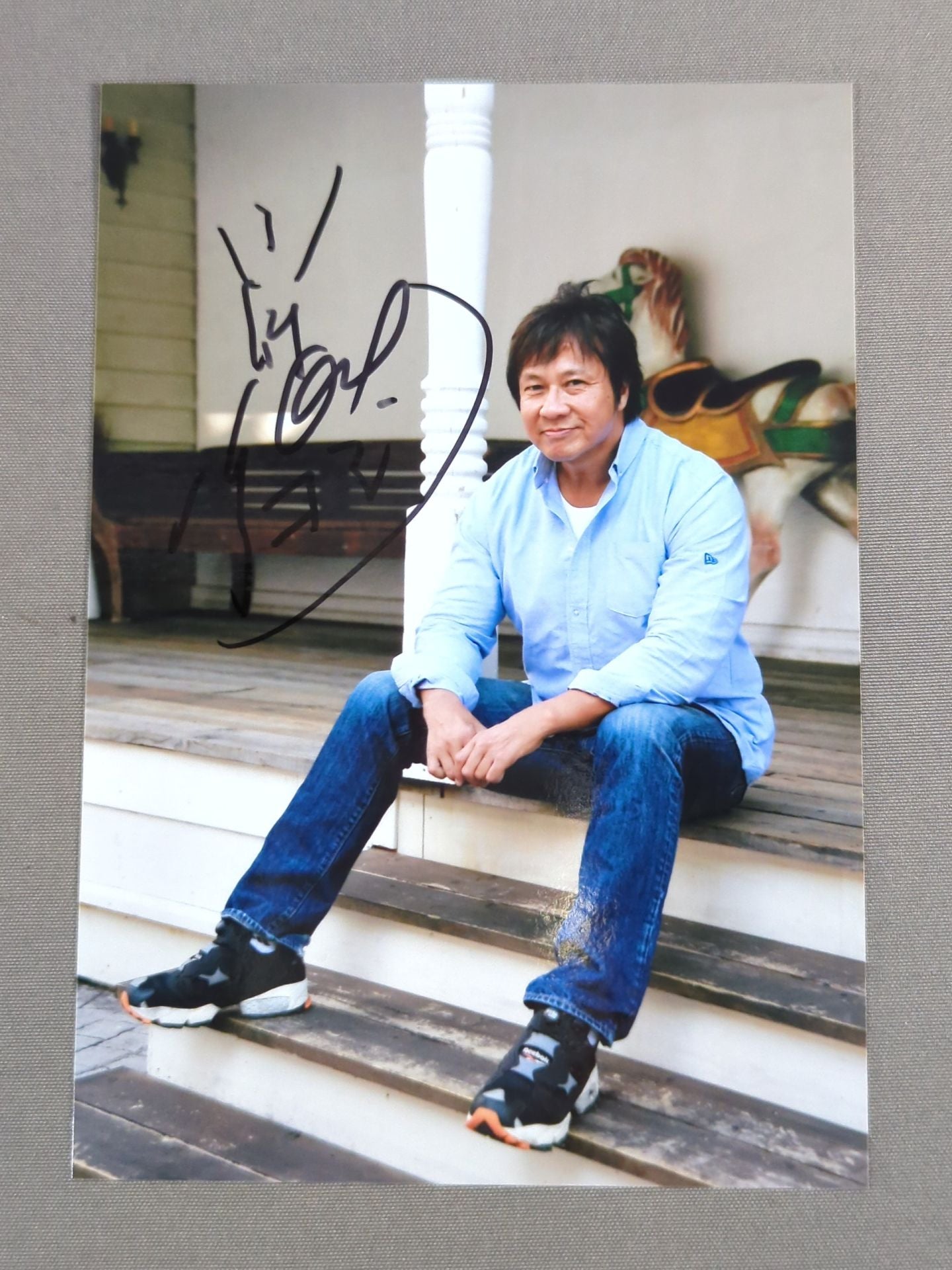 小島聡 直筆サイン入り 生写真(A-1)