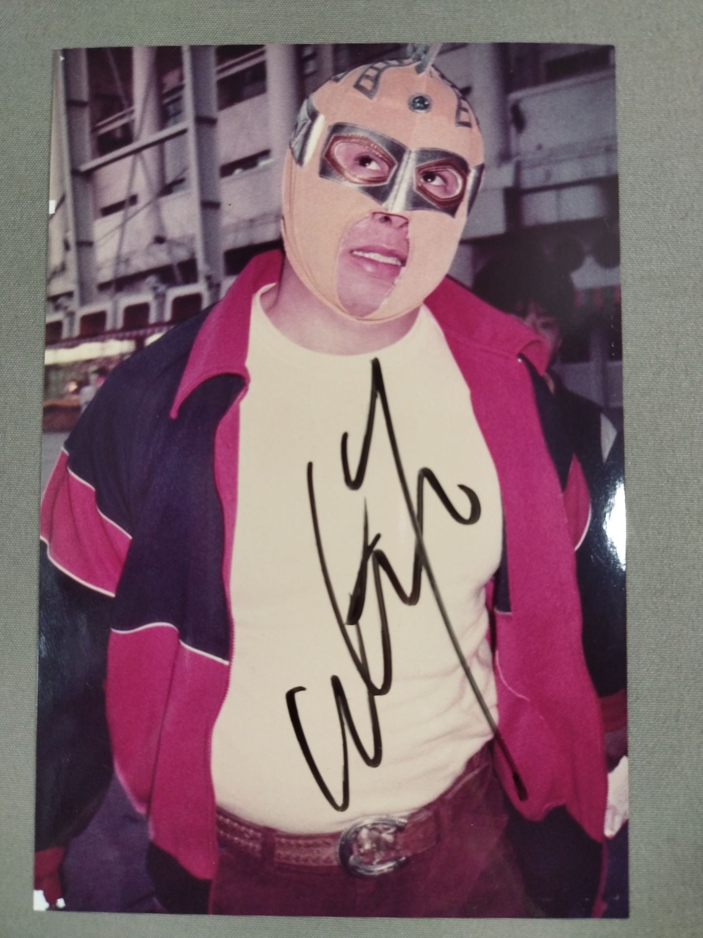 ウルトラセブン 直筆サイン入り 写真(A-4)