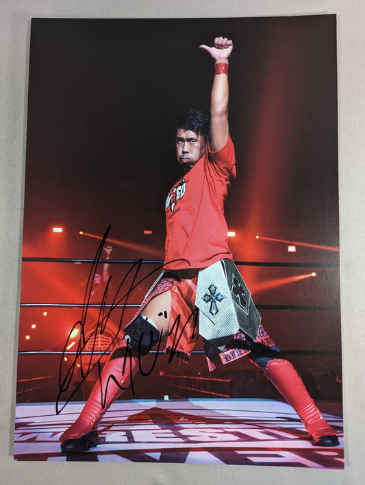 Hajime Ohara hand signed autograph Pro-Photo (A-1)