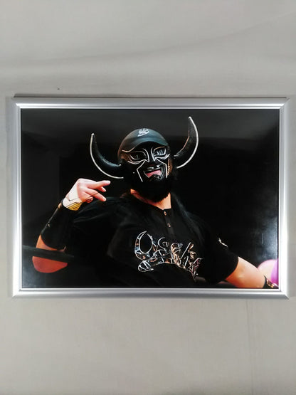 Black Buffalo Hand Signed Autograph  Photo Panel