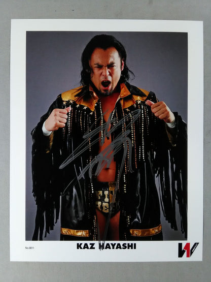 ★WRESTLE-1★ カズ・ハヤシ オフィシャルポートレート(No.0011)