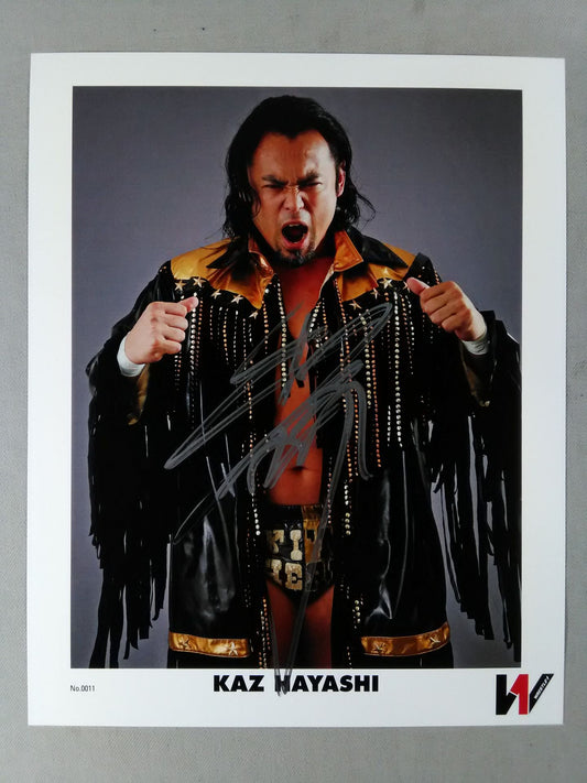 ★WRESTLE-1★ カズ・ハヤシ オフィシャルポートレート(No.0011)