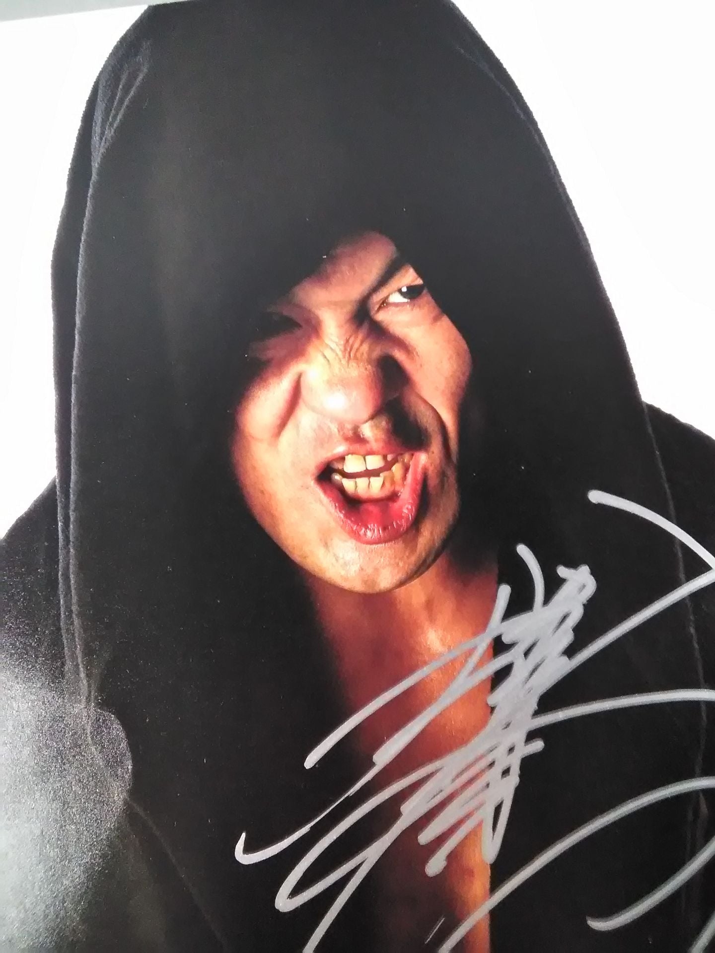 ★ Suzuki Minoru ★ Suzuki hand signed autograph Pro-Photo 