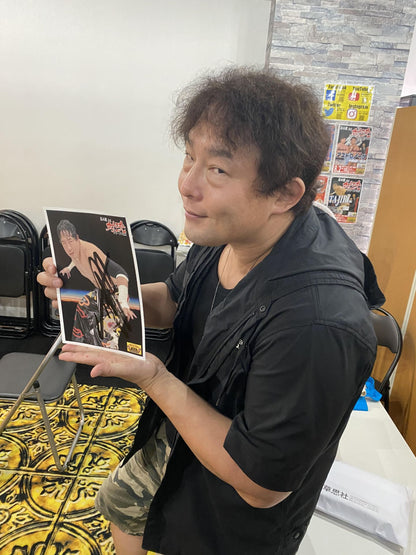 ★鈴木健.txt対決シリーズ TAJIRI編★TAJIRI 直筆サイン入りイベント限定ポートレート