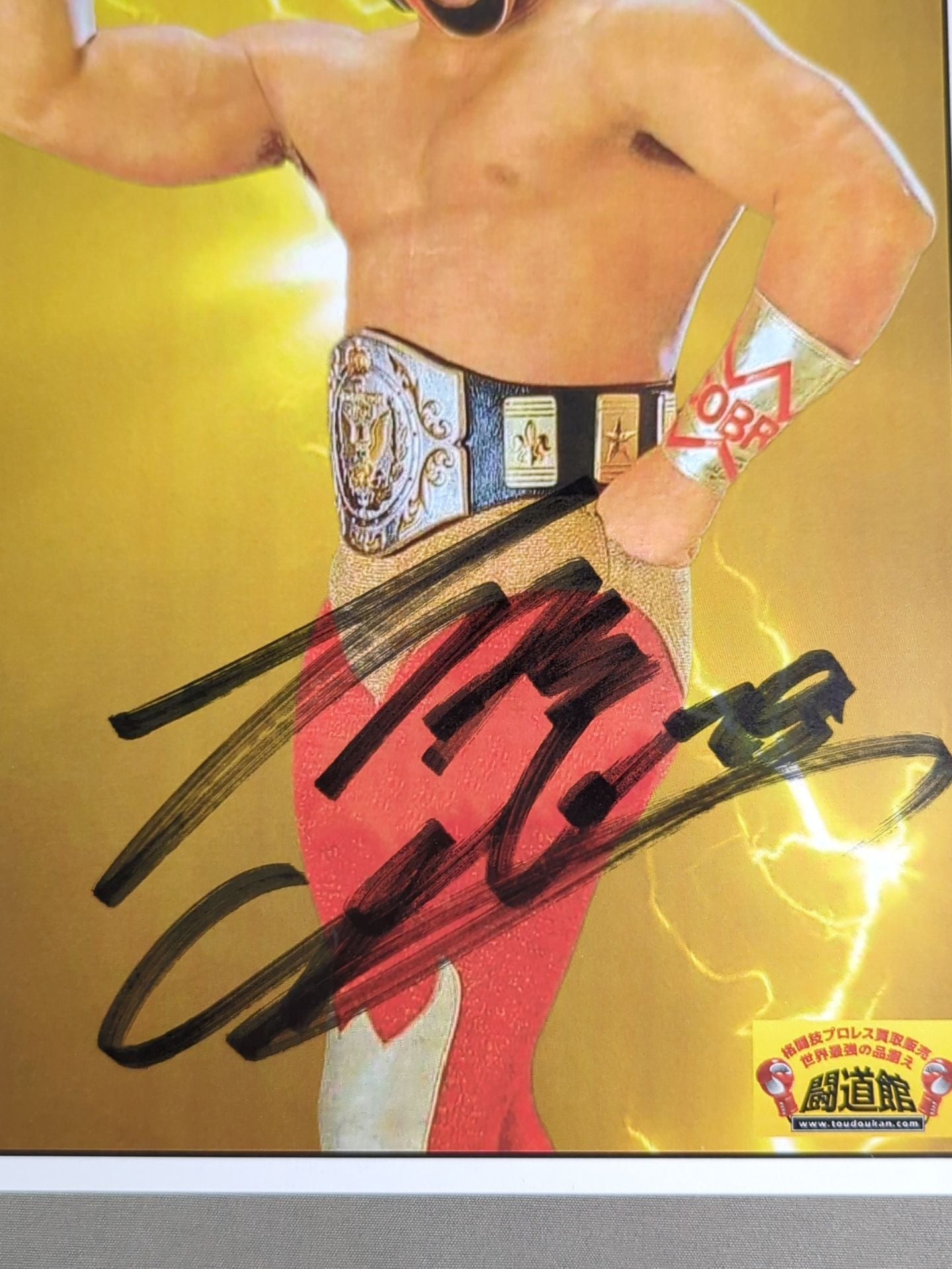 ザ・コブラ 直筆サイン入りポートレート(B-1)