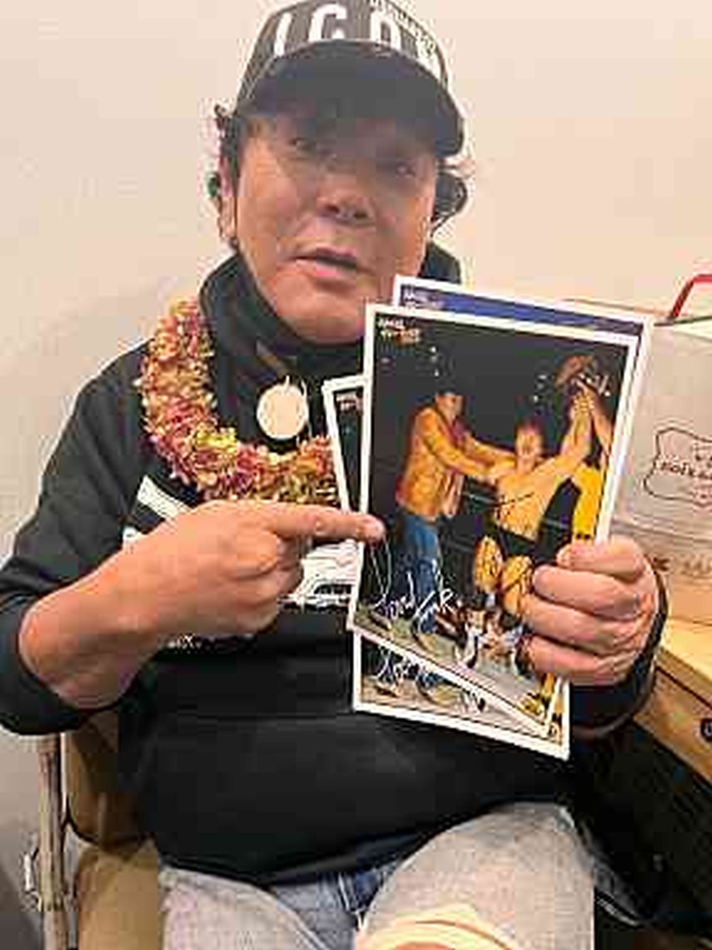 大仁田厚 直筆サイン フィギュア プロレス 大仁田厚 直筆サイン入り