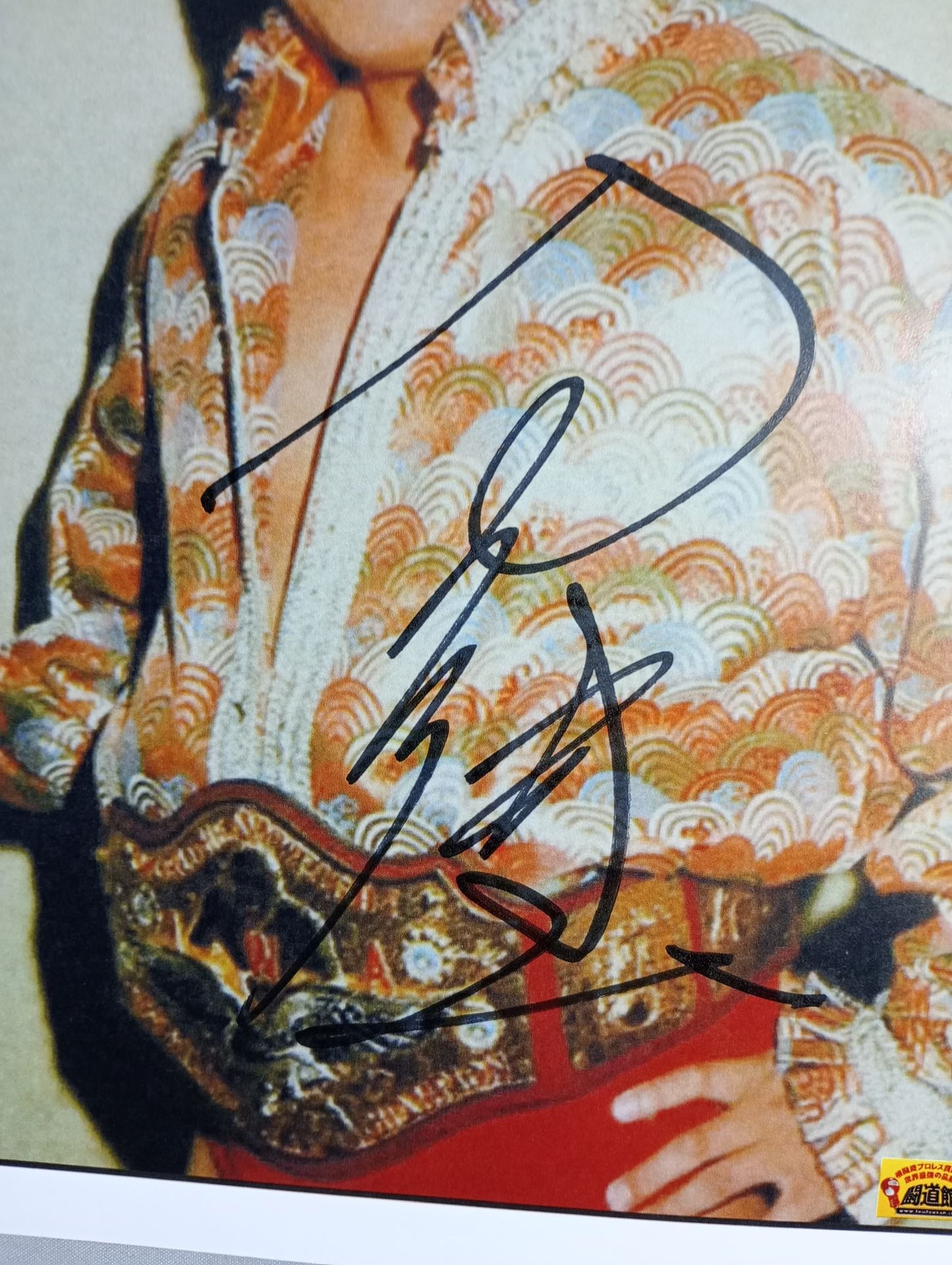 Ring Guys with Unique Personalities Mighty Inoue Hand Signed Autograph Pro-Photo (1)