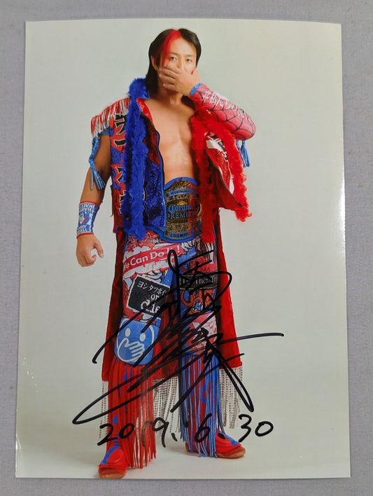 Yoshitatsu hand signed autograph  photo ①