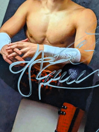 SBK&TAKUMA 直筆Wサイン入り ポートレート(A-1)