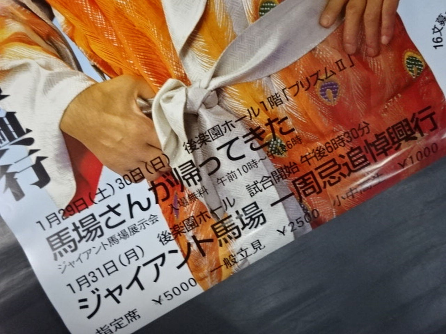 ★馬場さんが帰ってきた★ ジャイアント馬場一周忌追悼興行