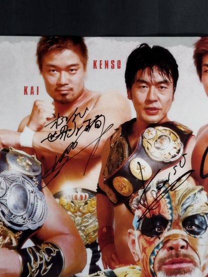 【6選手直筆サイン入り】2011 プロレスLOVE in 両国 Vol.13