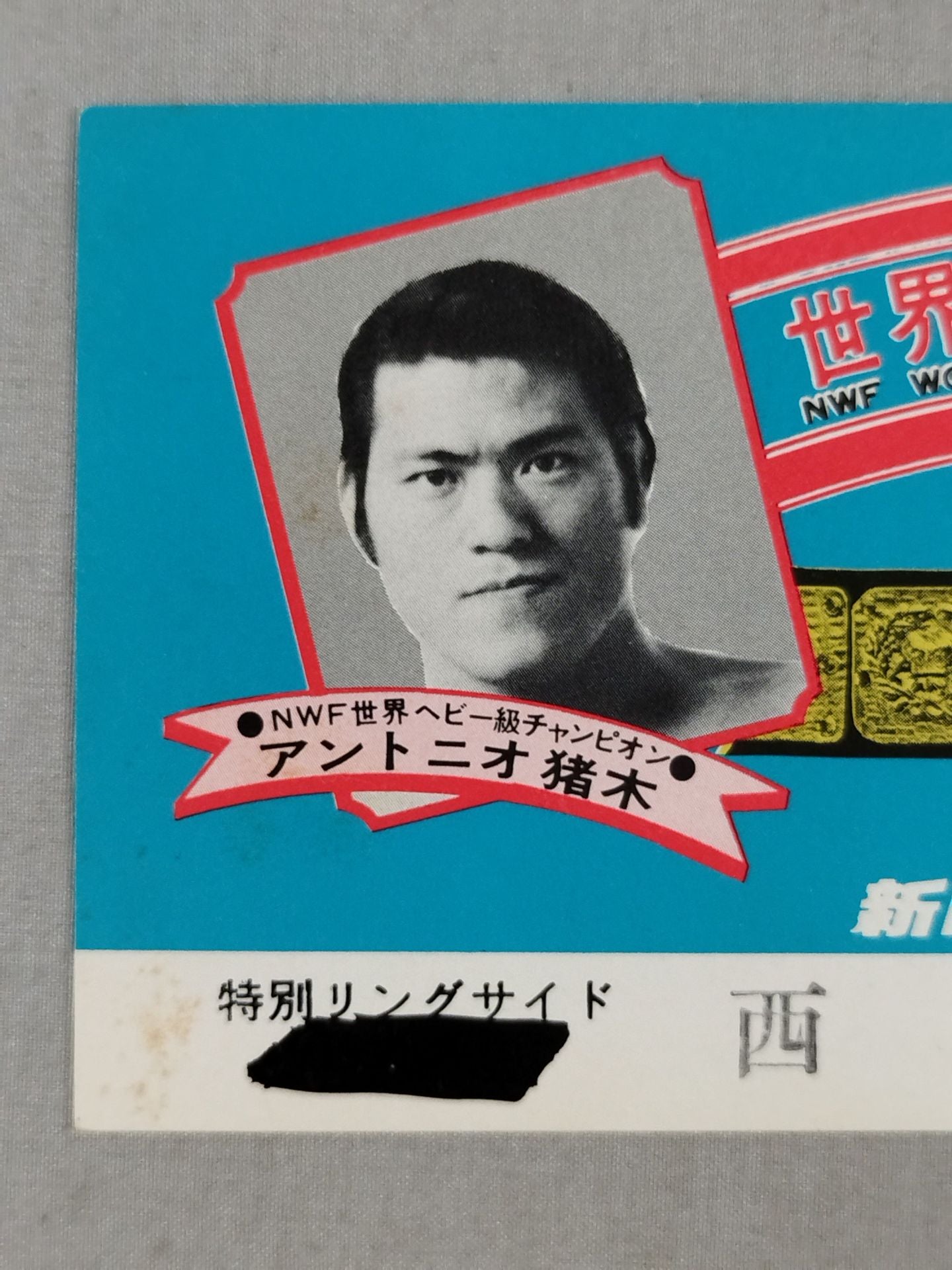 ★NWF世界ヘビー級選手権試合★ アントニオ猪木vsジョニー・パワーズ