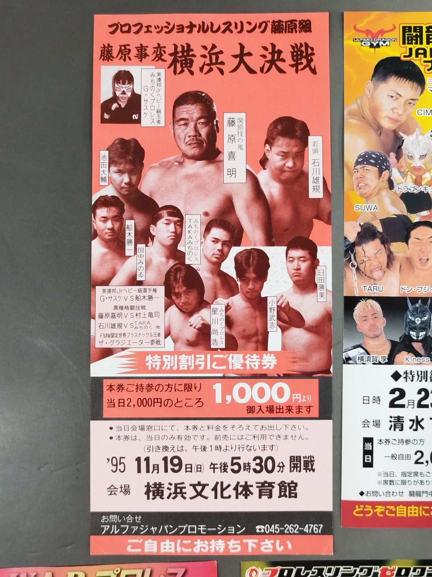 Domestic indie promotion  preferential ticket & spectator ticket set(2)