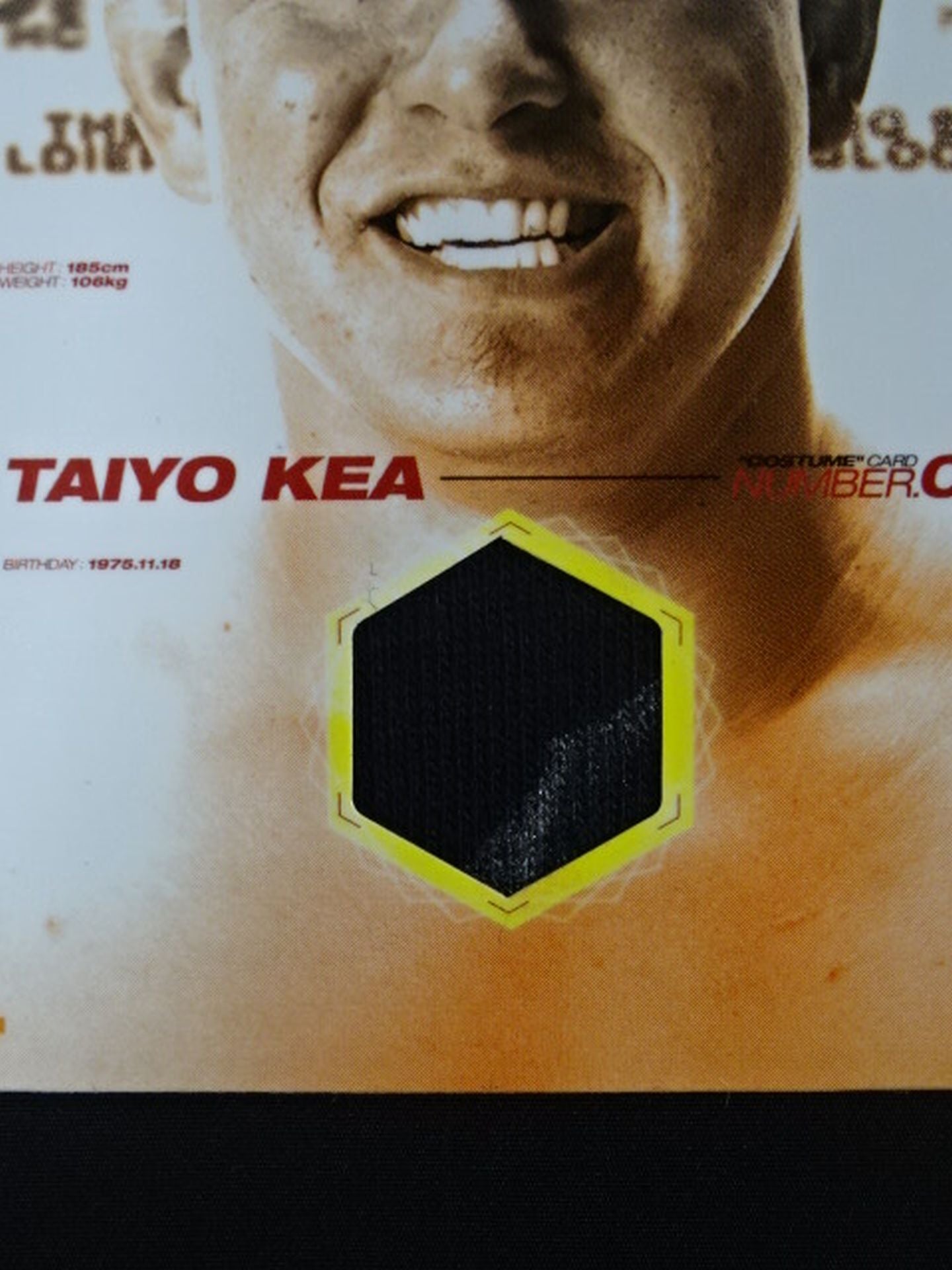 2003 Next Taiyo Kea  Official Costume Card