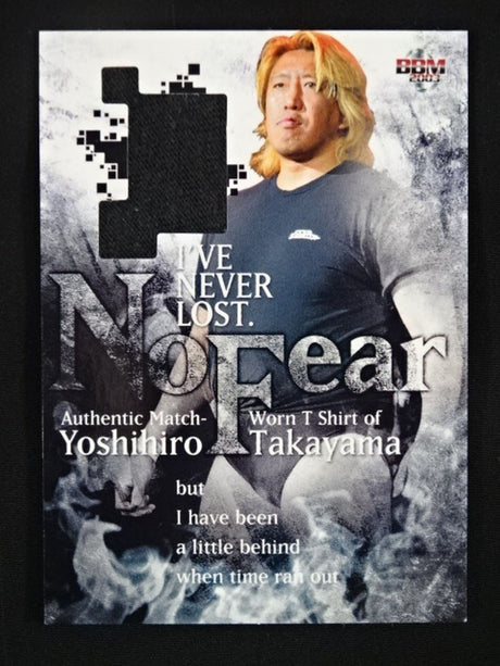 2003 BBM Yoshihiro Takayama  Official Costume Card