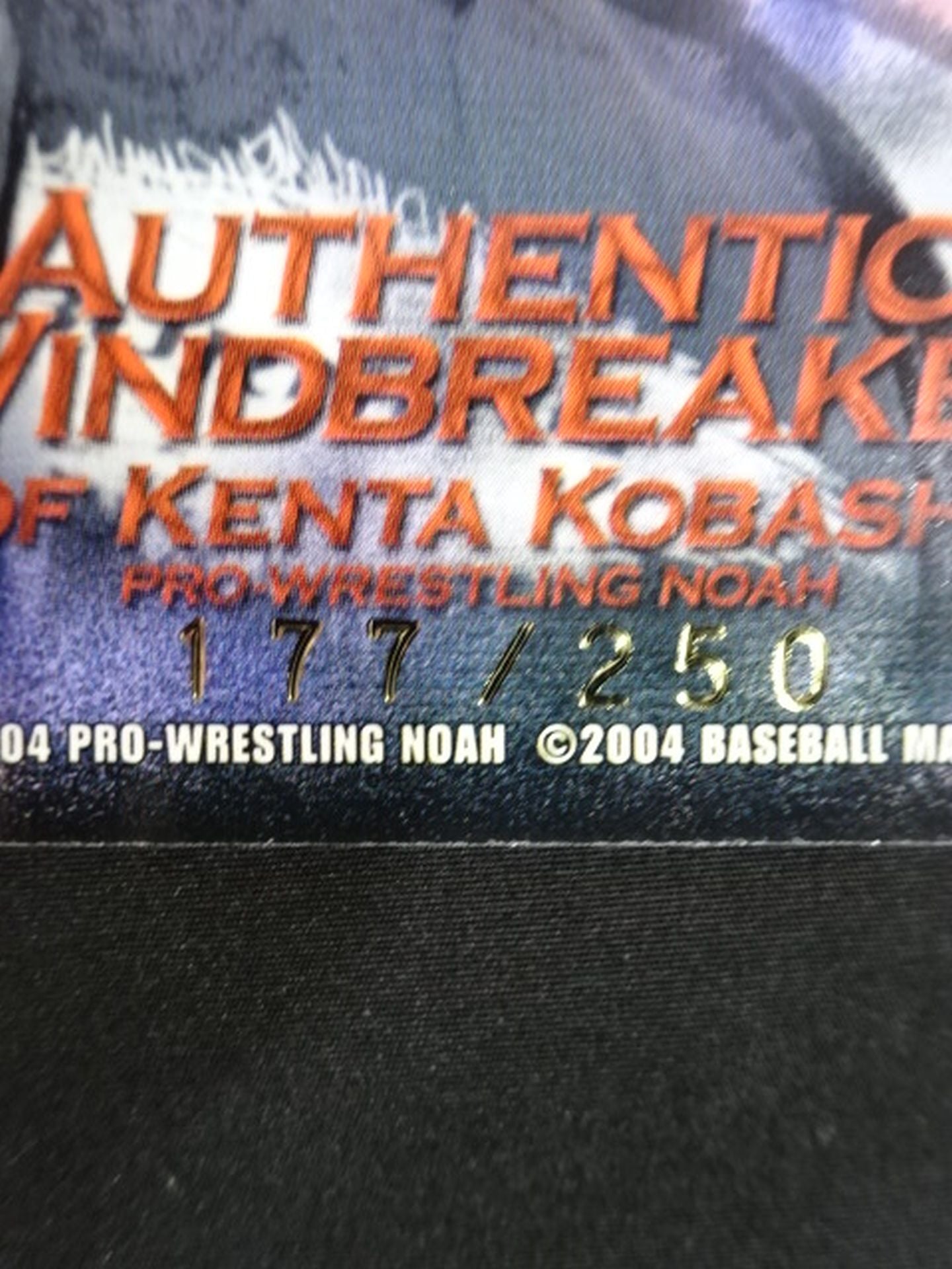 2004 BBM Kenta Kobashi  Official Costume Card (KWB)