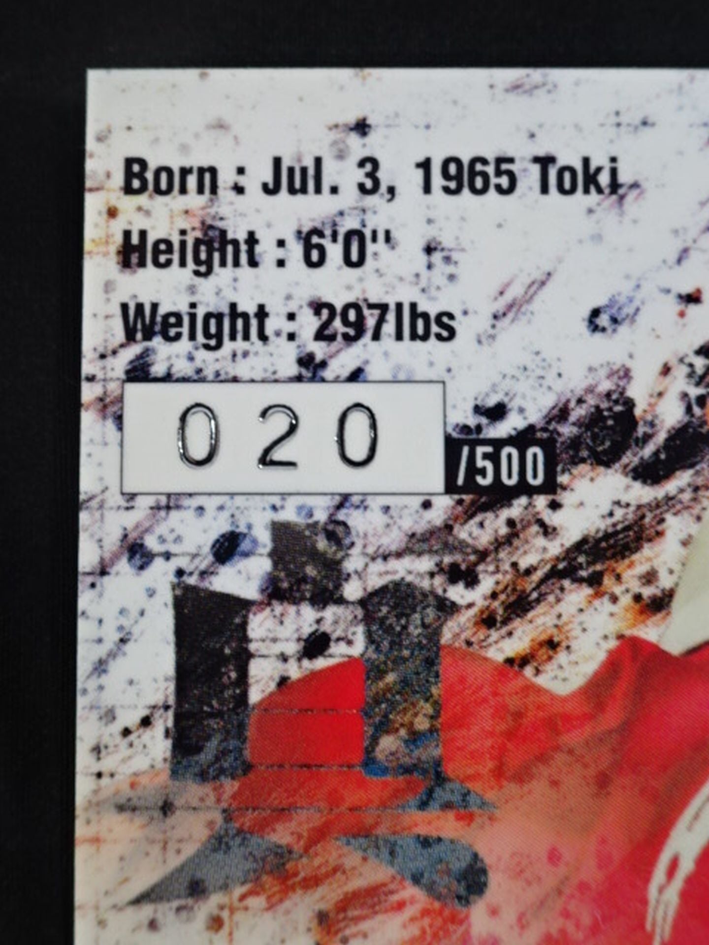 2003 BBM Shinya Hashimoto  Costume Card