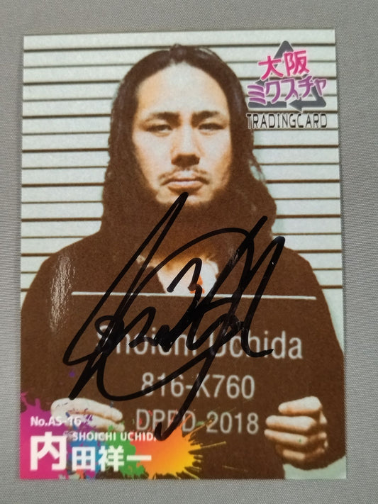 2018 大阪ミクスチャ 内田祥一 公式サインカード