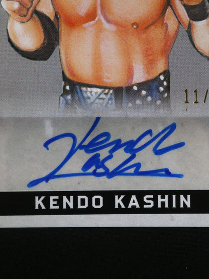 2018 Leaf Legend of Wrestling ケンドー・カシン 公式サインカード②