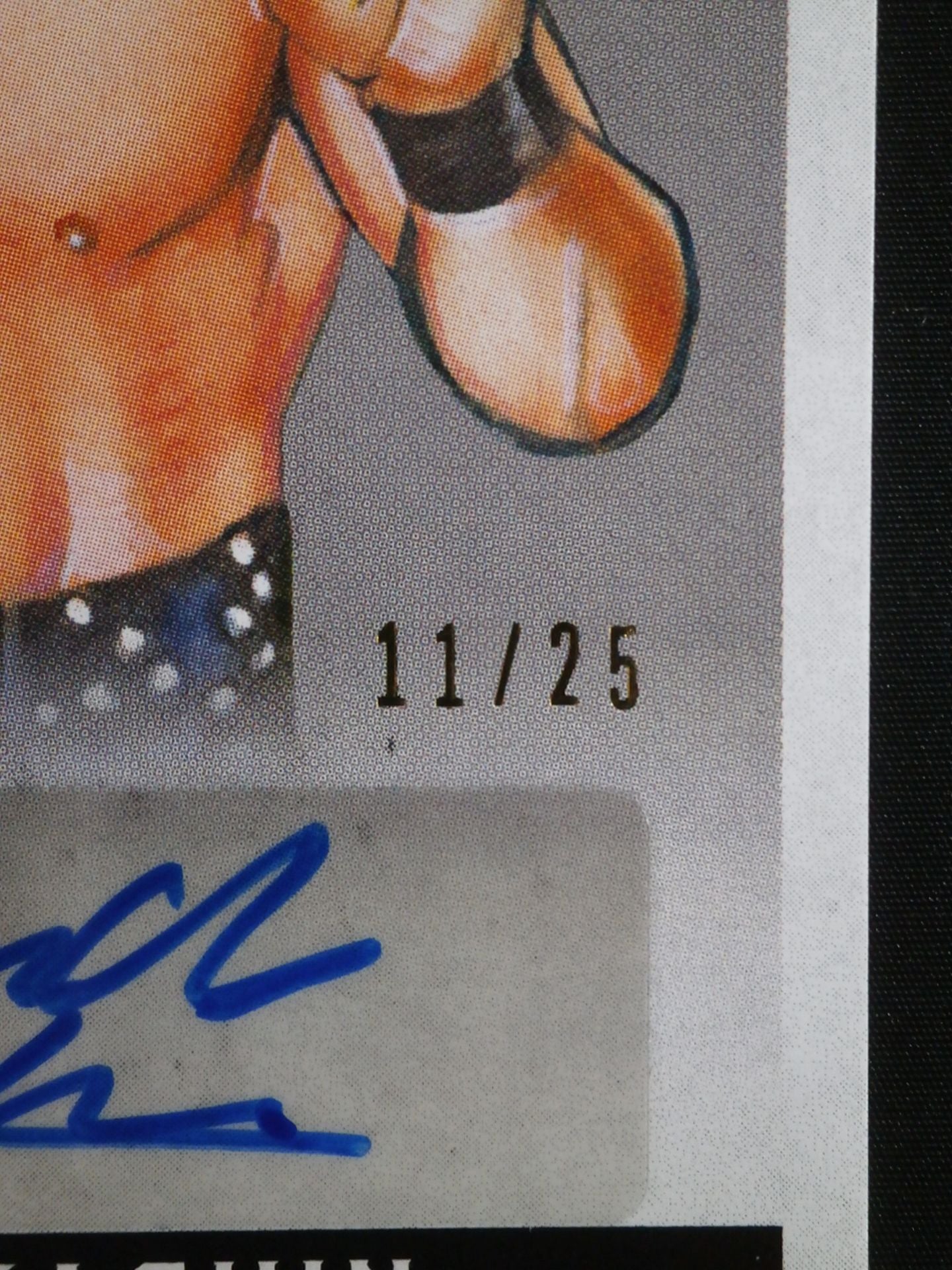 2018 Leaf Legend of Wrestling ケンドー・カシン 公式サインカード②