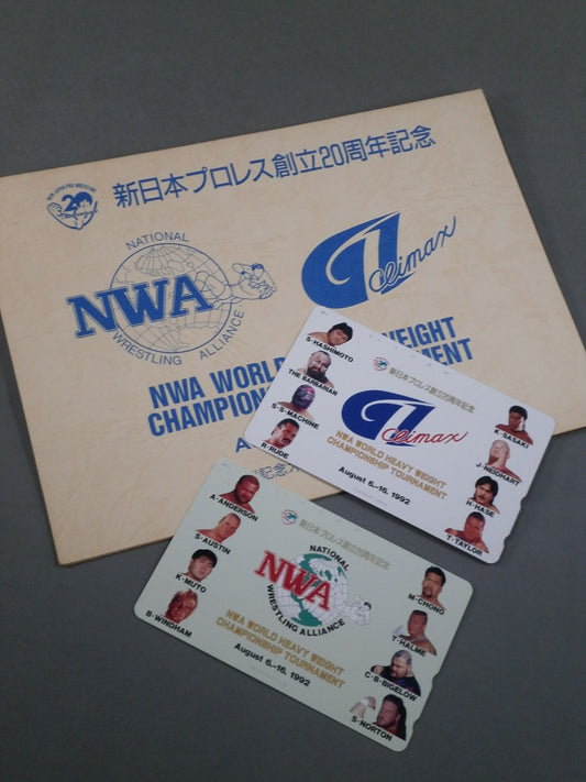New Japan Pro Wrestling  20th Anniversary NWA WORLD HEAVY WEIGHT CHAMPIONSHIP TOURNAMENT