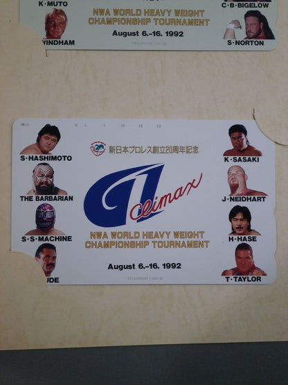 New Japan Pro Wrestling  20th Anniversary NWA WORLD HEAVY WEIGHT CHAMPIONSHIP TOURNAMENT