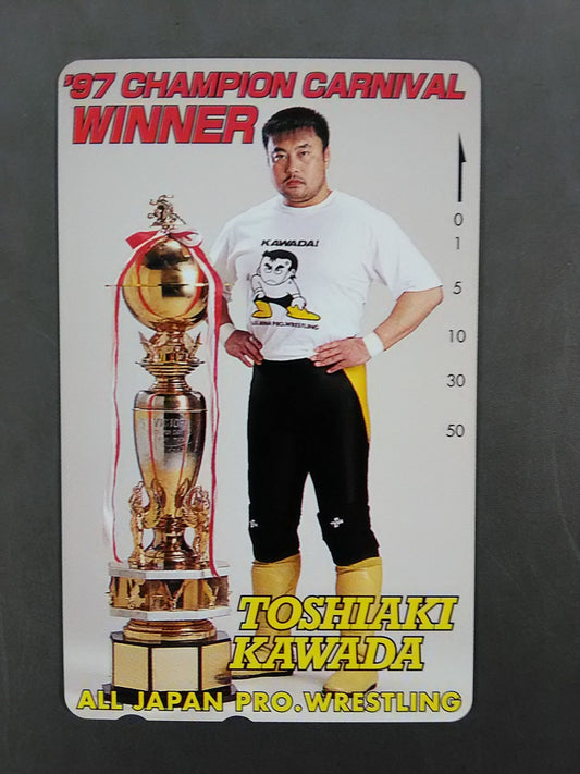 TOSHIAKI KAWADA '97 CHANPION CARNIVAL WINNER TOSHIAKI KAWADA
