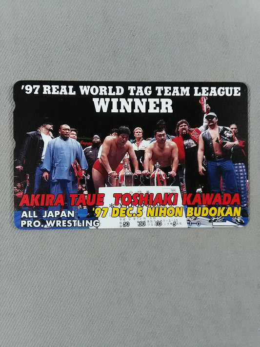 川田利明＆田上明 ’97 REAL WORLD TAG TEAM LEAGUE WINNER