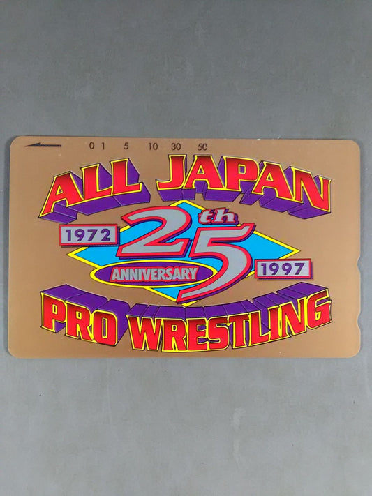 ALL JAPAN PRO. Wrestling  25th Anniversary
