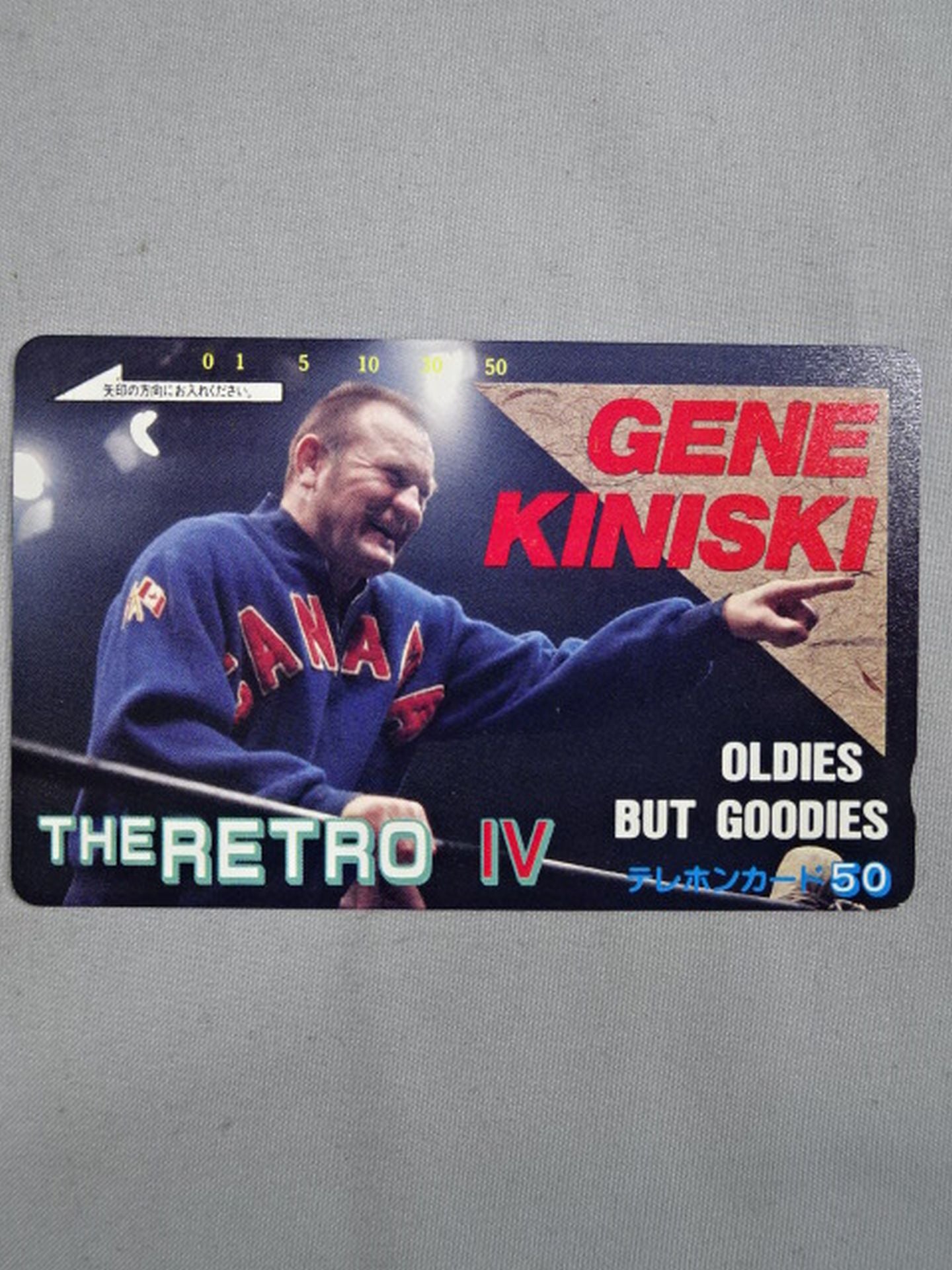 ジン・キニスキー THE RETRO IV GENE KINISKI