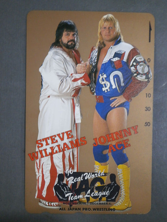 Steve Williams and Johnny Ace 96 Real World Tag League
