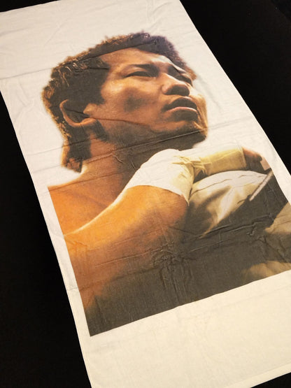金本浩二「特大フォトプリント」バスタオル