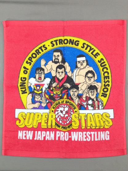★ ★ Original New Japan Pro Wrestling  "SUPER STARS" Fighters  illustration hand towel