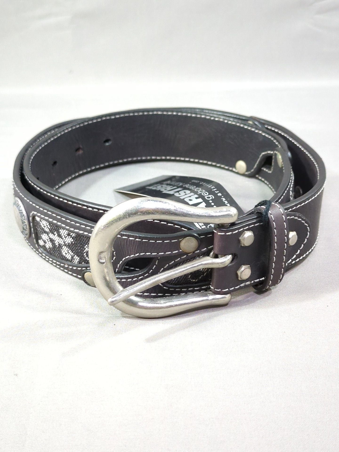 ★ ★ ARISTRIST Genuine Leather Belt (Monogram)