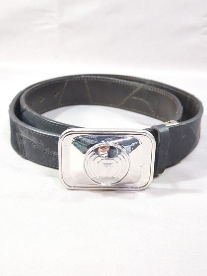 ★ ★ ARISTRIST Genuine Leather Belt (Logo Buckle)