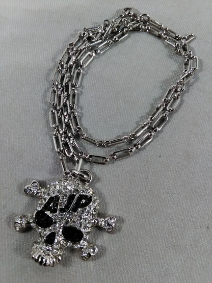 【Random×全Japan Pro Wrestling 】AJP Skull Pendant Necklace
