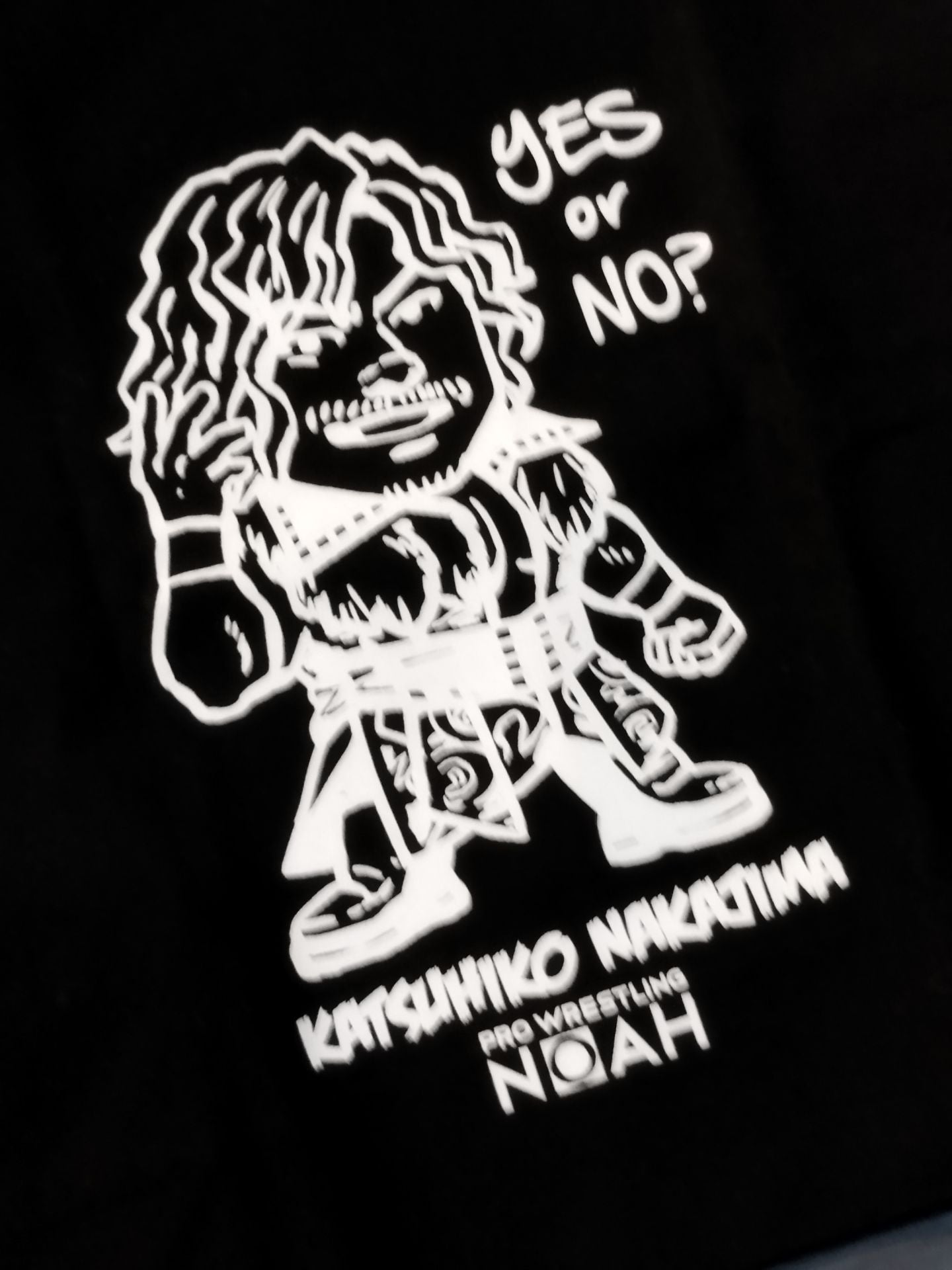 Katsuhiko Nakajima  YES or NO Illustration Tote Bag