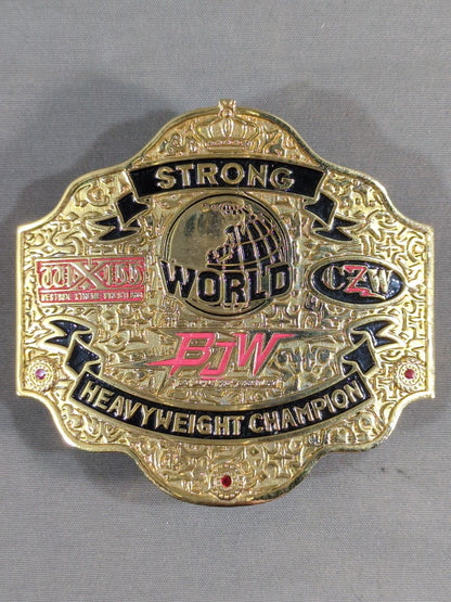 BJW World Strong Heavyweight Belt Buckle