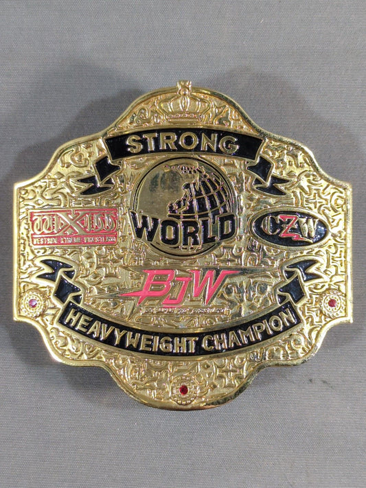 BJW World Strong Heavyweight Belt Buckle