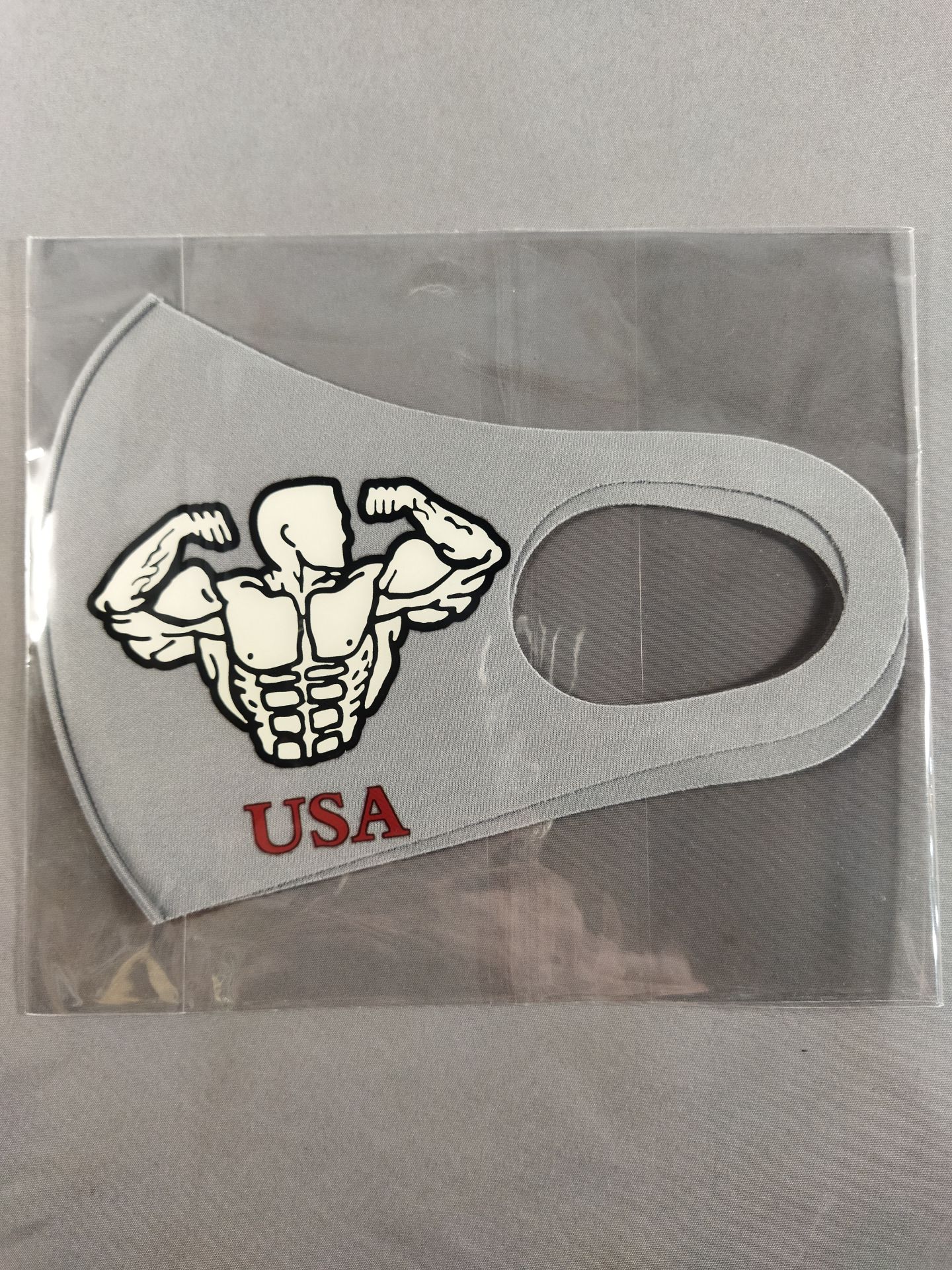 THE GYM Grey Mask