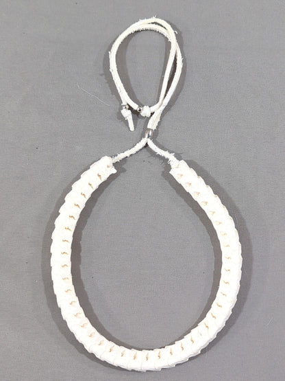 ★ ★ ARISTRIST Python Bone Necklace (White)