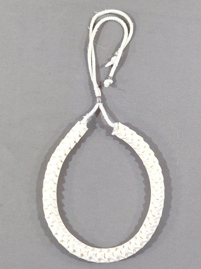★ ★ ARISTRIST Python Bone Necklace (White)
